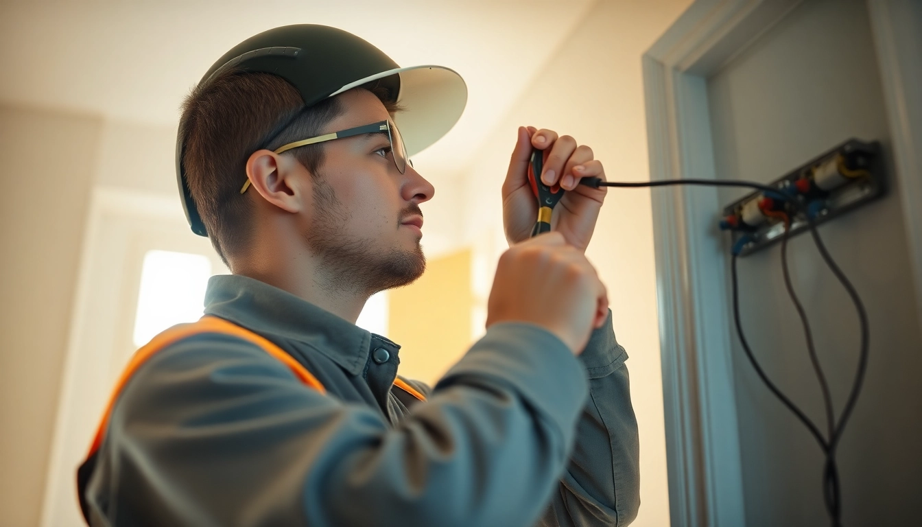 Skilled Elektriker Notdienst technician restoring power with professional tools.