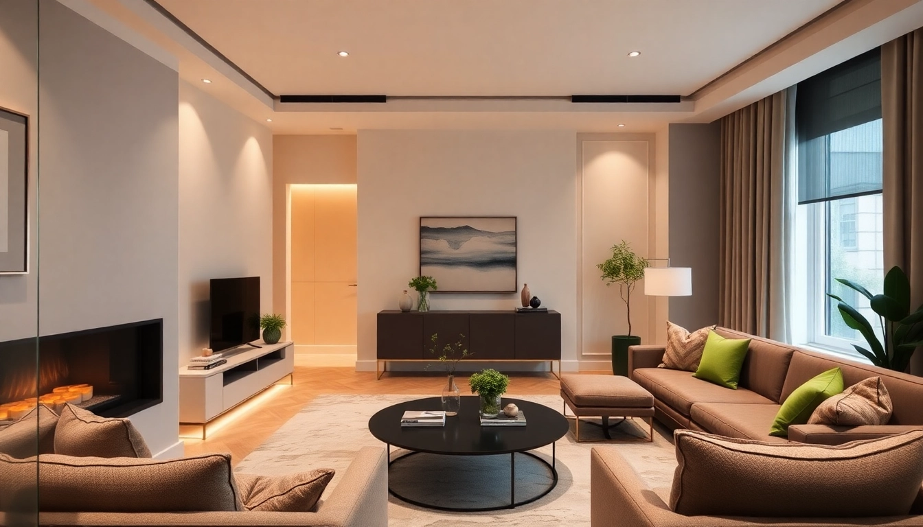 Experience the elegance of Bloomsbury residences with a luxurious interior design highlighting modern style.