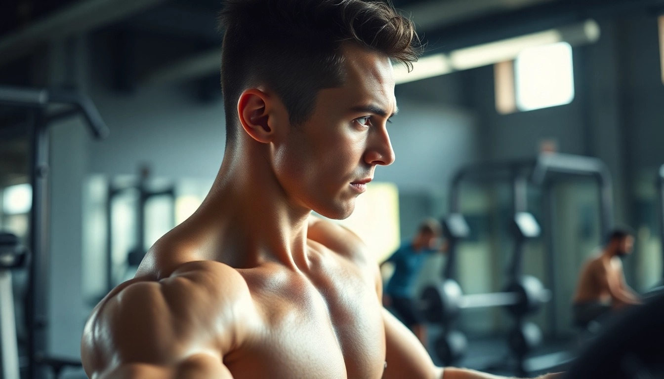 Person performing fat loss training exercises intensely in a well-lit gym environment.