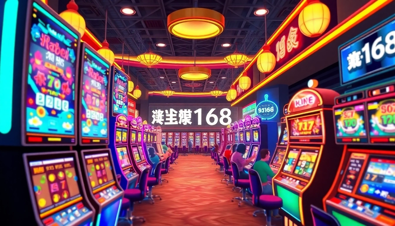 Experience thrilling gaming moments at สล็อต168 with a colorful and engaging casino atmosphere.