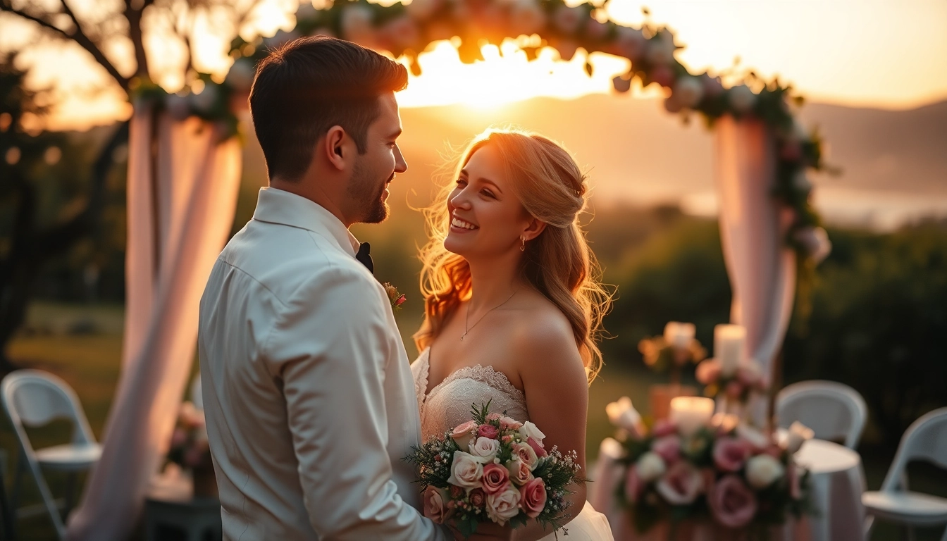 Dynamic capture of a wedding videographer in Ireland filming an enchanting outdoor wedding ceremony.