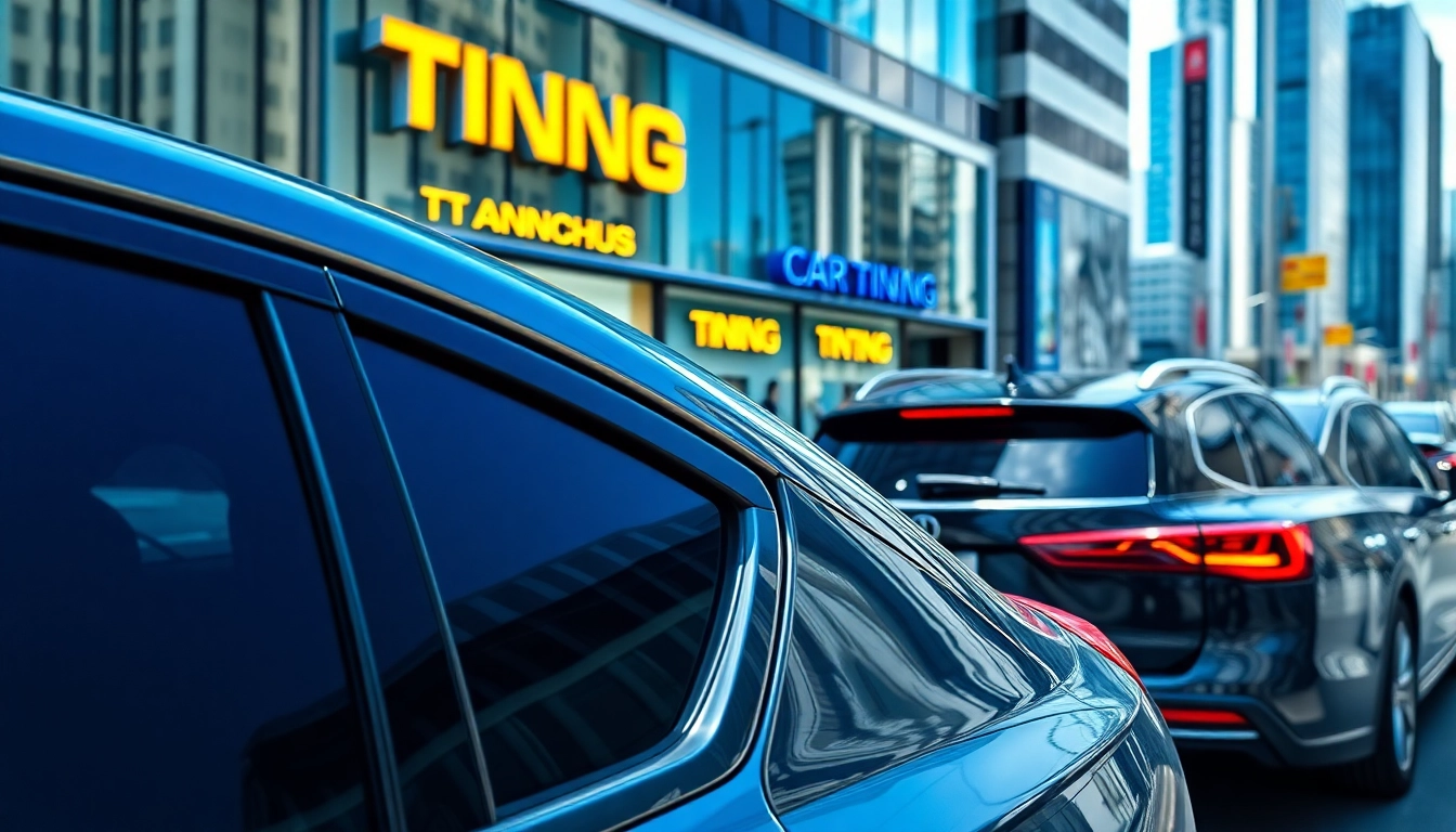 Find professional car tint near me with high-quality tinting services at an urban shop.