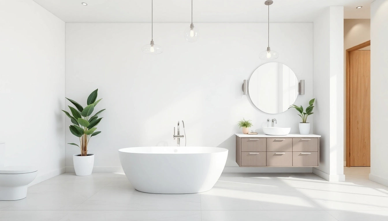 Transform your space with a Local bathroom remodel featuring modern fixtures and serene ambiance.