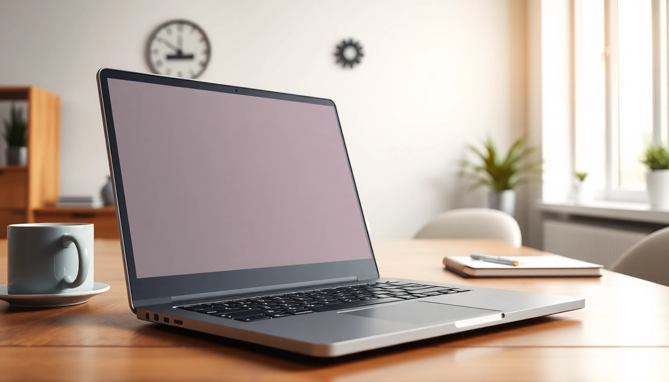 Αγοράστε refurbished laptop με σύγχρονο σχεδιασμό και καθαρό περιβάλλον εργασίας.
