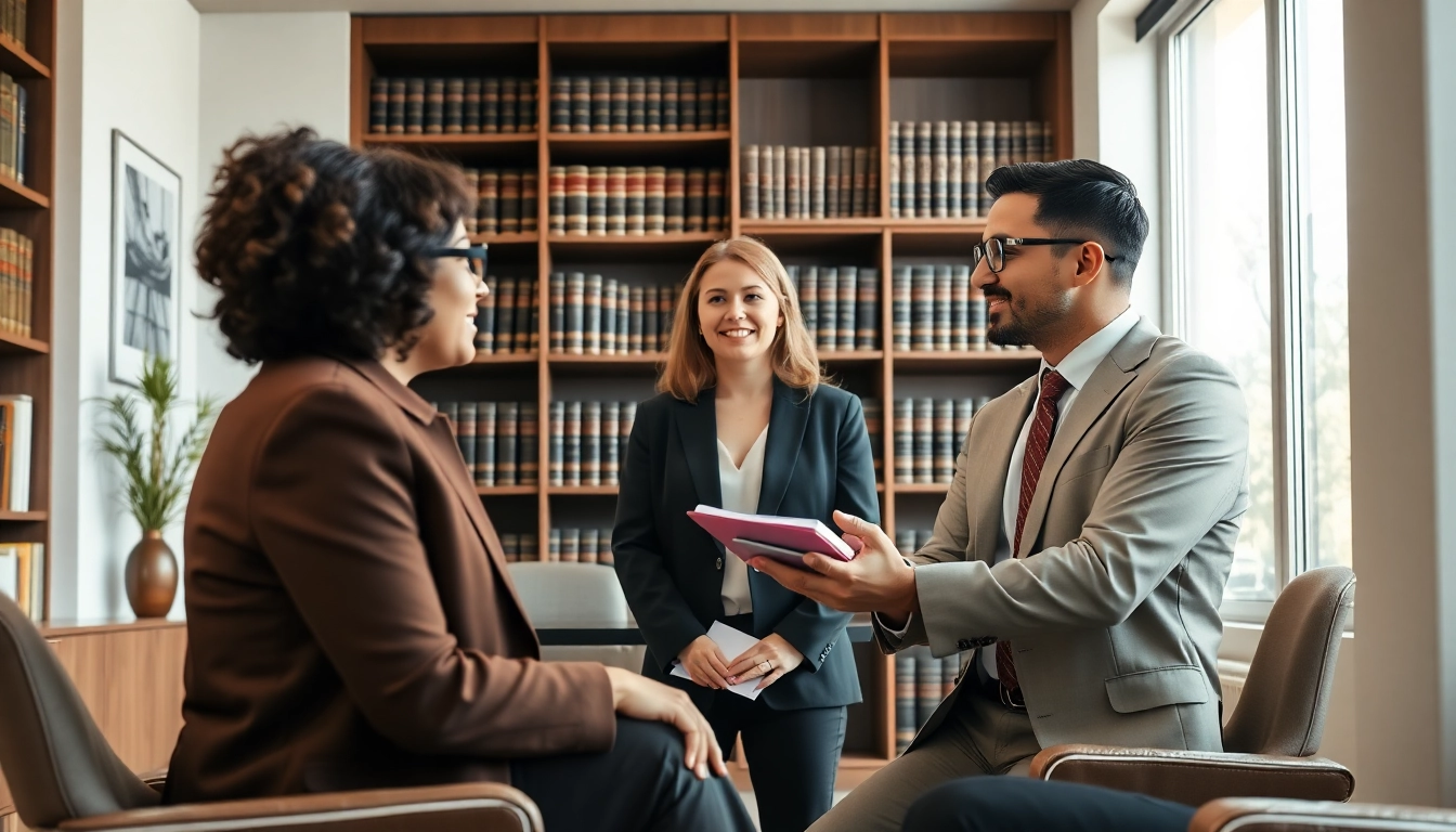 family lawyers adelaide consulting with a client in a modern professional office setting