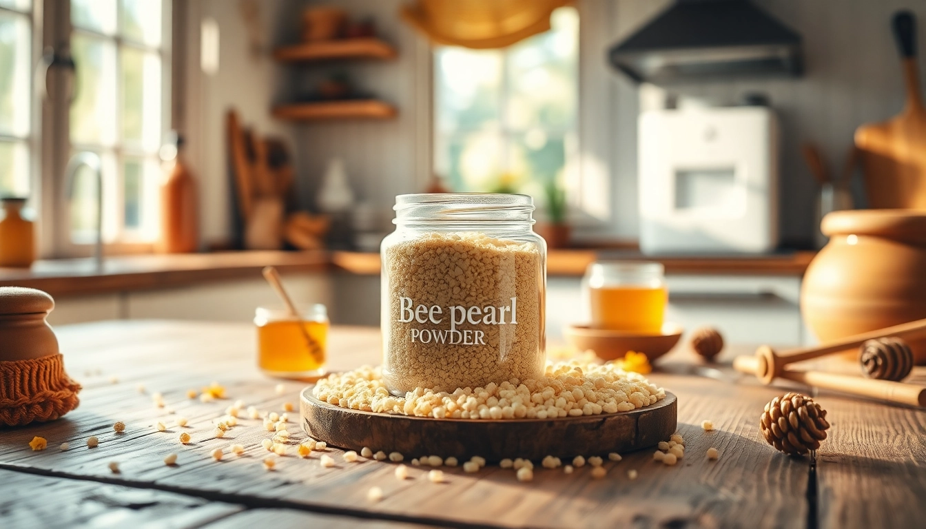 Enhance smoothies and health drinks with the nourishing benefits of bee pearl powder.