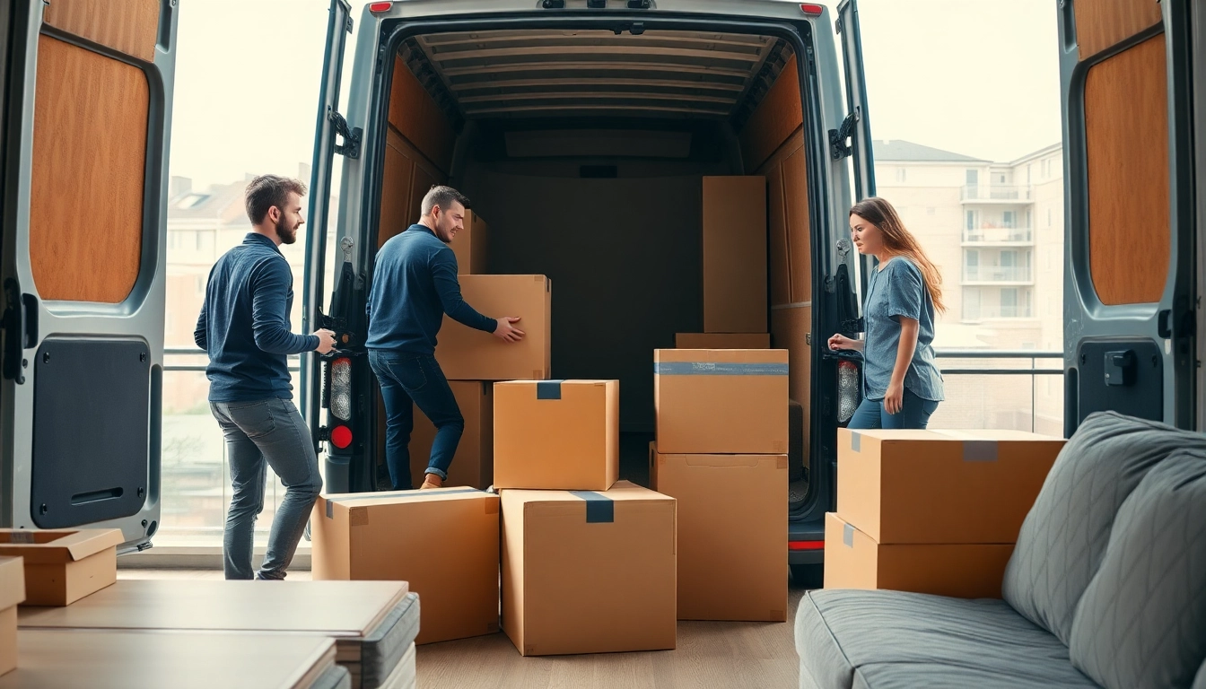 Efficient removal company east London helping clients pack and move their belongings safely.