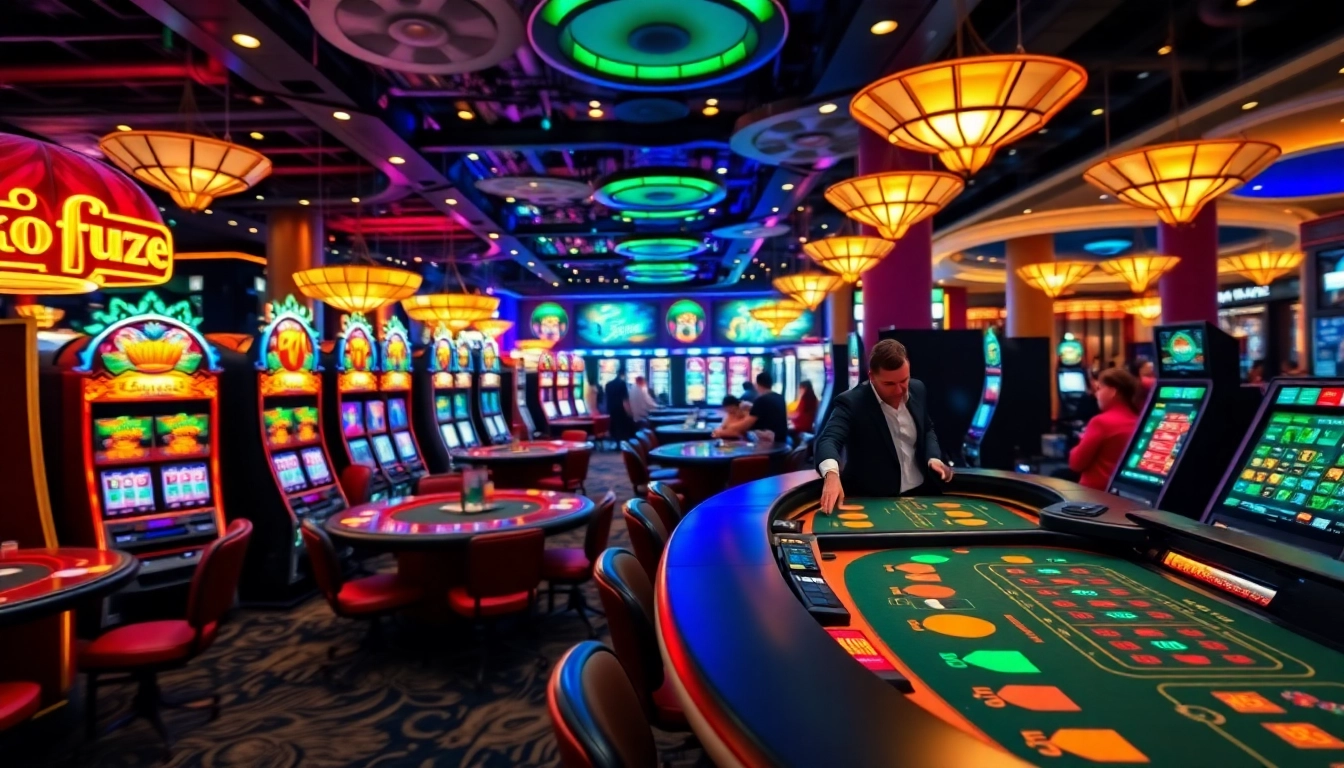 Experience the excitement of TPower casino with vibrant games and dynamic atmosphere.
