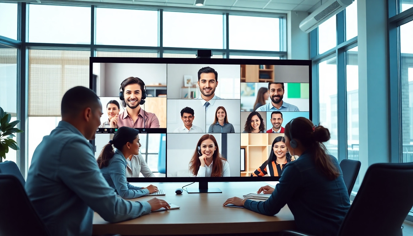 Representatives demonstrating Best Outsourced Customer Service in a collaborative office meeting.