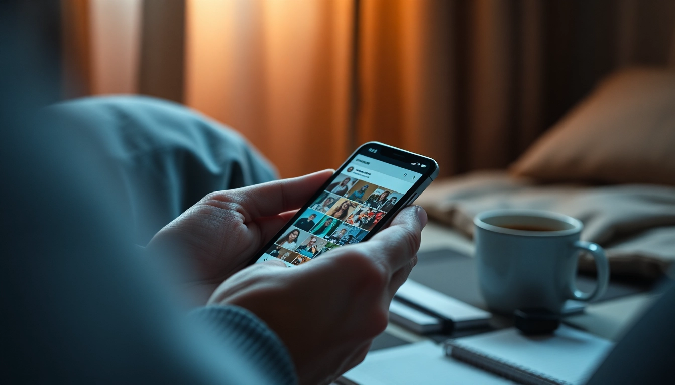 Learn how to view Instagram stories anonymously with a discreet smartphone display.
