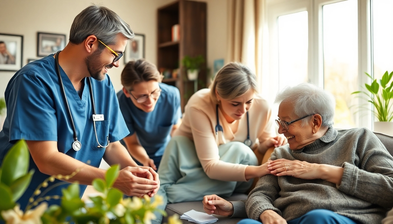 Senior caregivers austin tx providing compassionate care to elderly clients in a cozy home environment.
