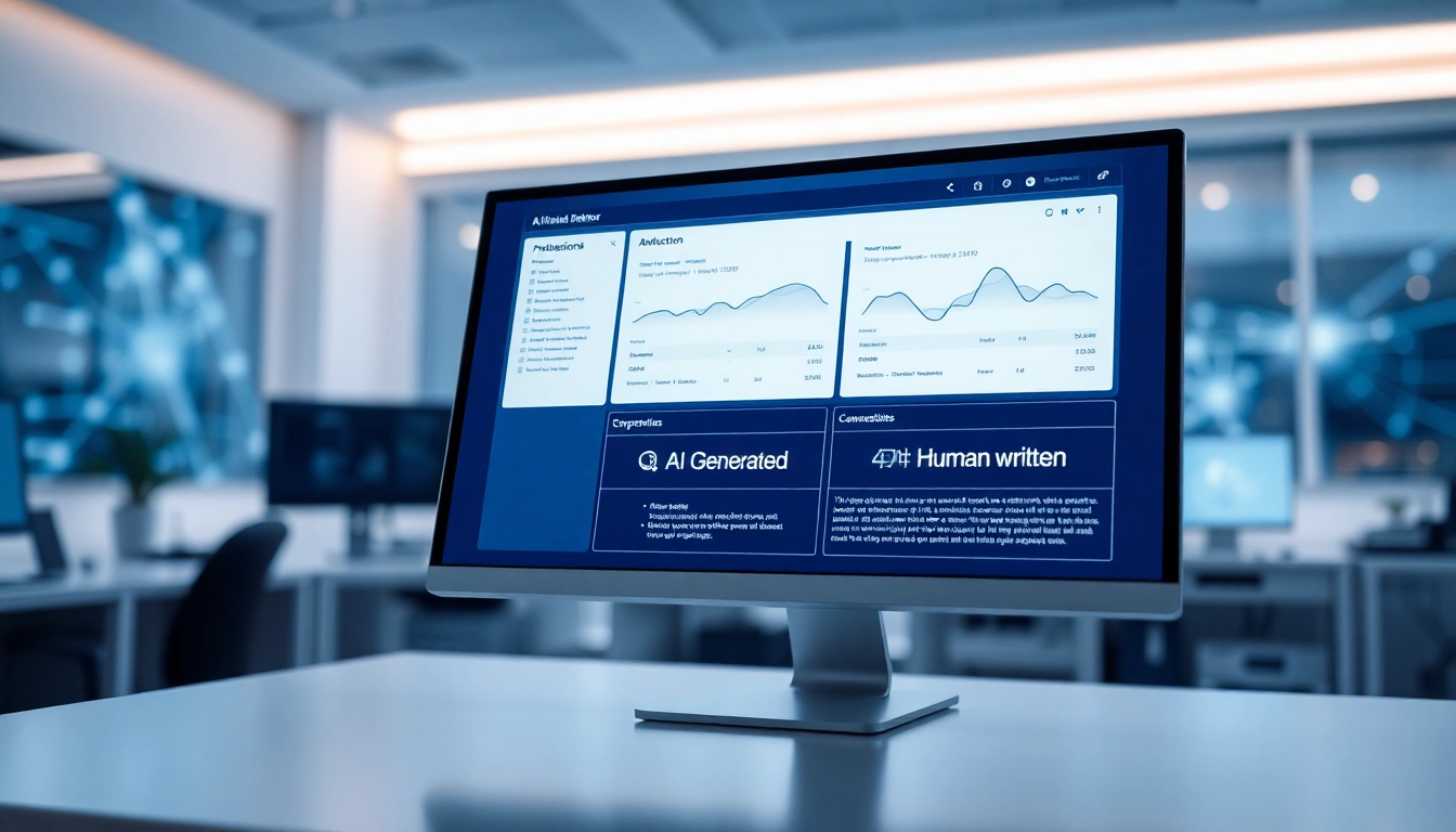 Utilize the ai detector to analyze and differentiate between human and AI-generated texts.