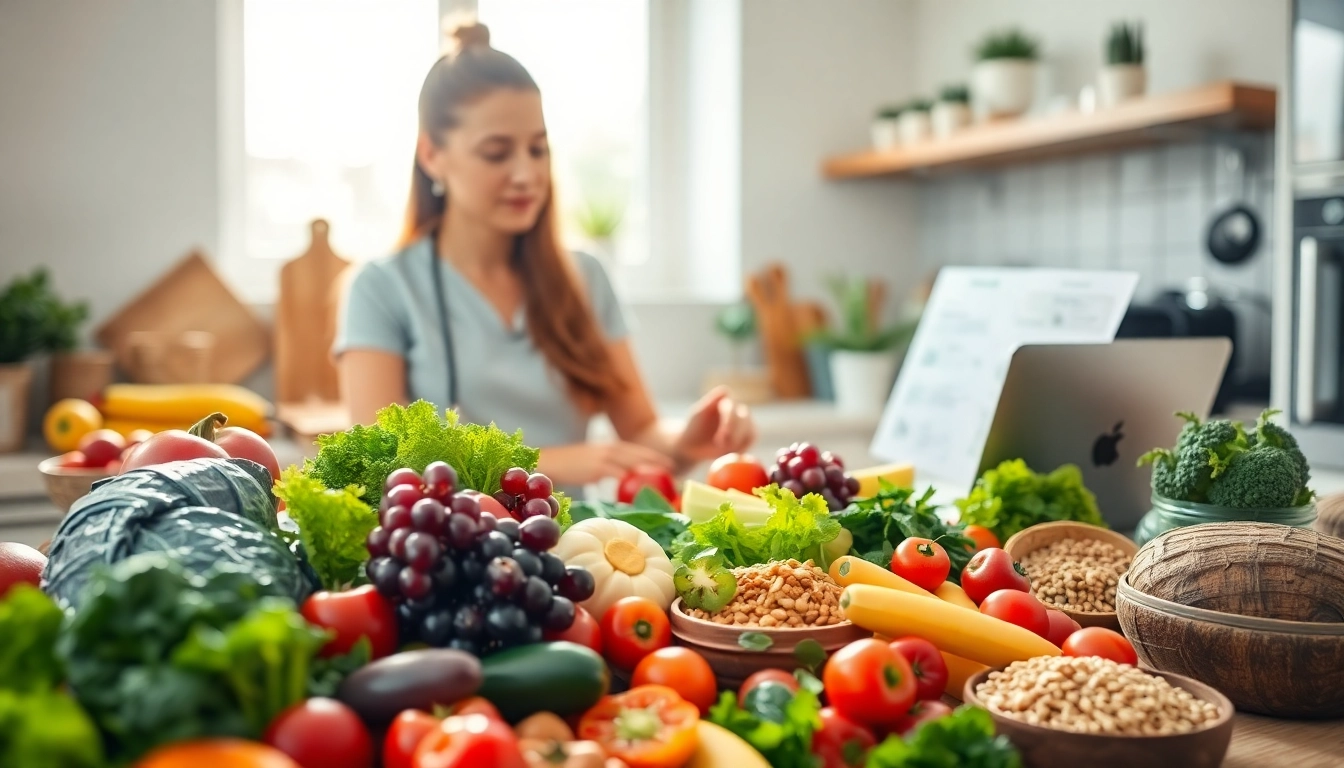 Behaal gezondheid met dieet tips van https://www.dieetcheck.nl in een sfeervolle keuken.