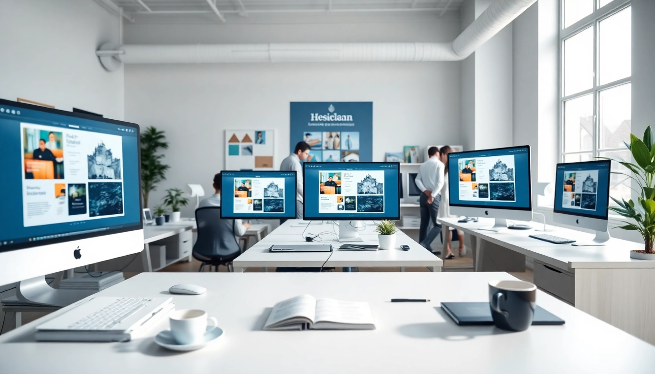 Webagentur Zürich erstellt kreative Designs in einem modernen Arbeitsumfeld.